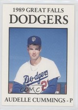 1989 Sport Pro Great Falls Dodgers Audelle Cummings #8