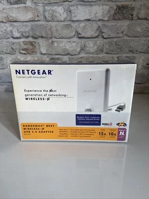 NEW Netgear RangeMax Next USB 2.0 Adapter WN121T-100GES - Image 1 of 4