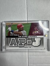2009 Upper Deck Series 1 Albert Pujols UD Game Jersey #GJ-AP St. Louis Cardinals