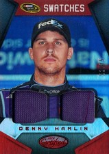 2016 Certified Sprint Cup Swatches Mirror Red #2 Denny Hamlin /75