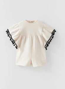 ZARA Boho Girls Romper 4-5yr  - Picture 1 of 8