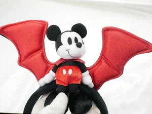 Rare Tokyo Disneyland Halloween Vampire Mickey Headband Dracula Fun Cap #E76 - Picture 1 of 6