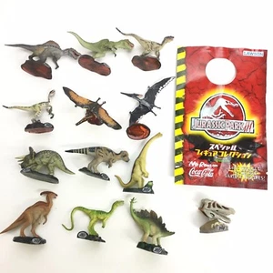 Minifigura de dinosaurios Parque Jurásico 3 13 piezas juego completo Kaiyodo Japón - Imagen 1 de 12
