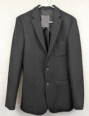 Chaqueta Blazer Súper Ajustada Botones Negros Hombre ASOS Talla 36R 3472 Foto 1 de 4