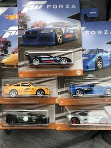2023 HOTWHEELS FORZA MOTORSPORT COMPLETE SET OF 5 - BRAND NEW - Picture 1 of 4