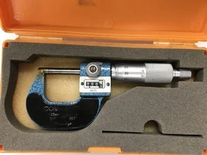 Mitutoyo 159-101 Combimike Digital Counter Micrometer, 0-1"/0-25mm Range, .001" - Picture 1 of 4