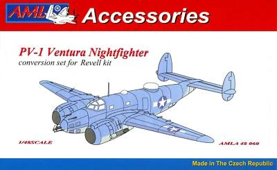 AML Models 1/48 LOCKHEED PV-1 VENTURA NIGHTFIGHTER Resin & PE Conversion Kit - Image 1 of 4
