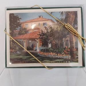Cloister Sea Island Notecards and Envelopes Set of 10 Stationery Writing Paper - Picture 1 of 2