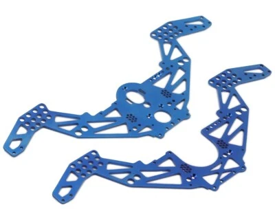 Furitek Losi 1/18 Mini LMT Titanium Chassis Frame Kit (Blue) - Image 1 of 2