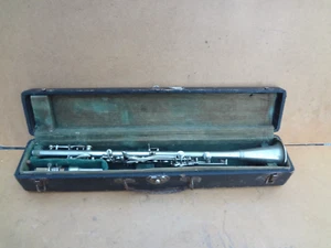 ꙮ P. X. Laube Silber Metall Klarinette, USA, guter Zustand - Bild 1 von 8