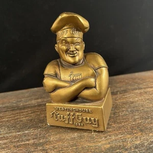 Vtg Westinghouse Tuff Guy Mascot figure advertising Chaulk 1952 character Statue - Picture 1 of 14