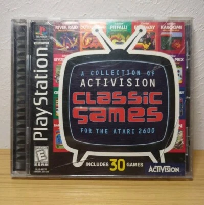A Collection of Activision Classic Games for Atari 2600 (PlayStation 1 PS1) CIB - Image 1 of 4