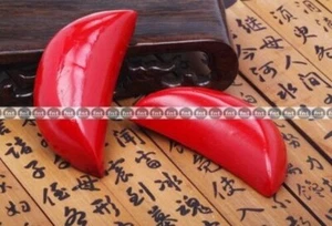 Ying Yang Spiritual Prophecy Divination Jiaobei Fortune Crescent Moon Blocks 筊杯M - Picture 1 of 4