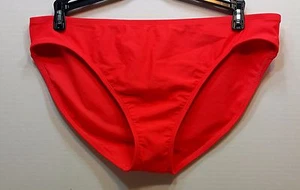 Island Escape Swim Solid Coral Shaper Pant Swimsuit Bikini Bottom Size 12 (i4) - Picture 1 of 2