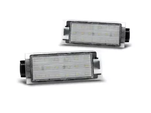 number plate lights for RENAULT TWINGO 2 CLIO 3 MEGANE 2 3 LAGUNA 2 3 LED - Picture 1 of 3