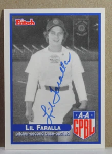AAGPBL "LIL FARALLA" SIGNED CARD #362 - Picture 1 of 2