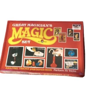 Great Magicians Magic Set, New in Box - Vintage - Picture 1 of 5