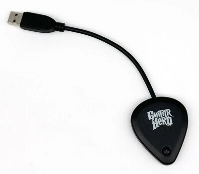 Guitar Hero PS3 Dongle Red Octane Model 95121.806 Les Paul Wireless Receiver USB - Image 1 of 4