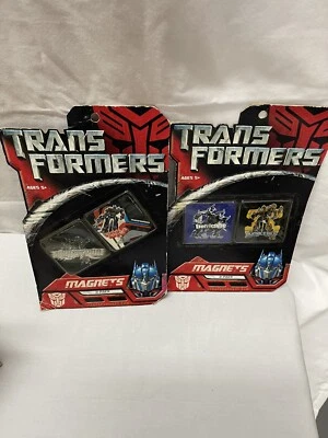 Pack de 2 imanes Transformers.   Vintage 2007 Foto 1 de 2