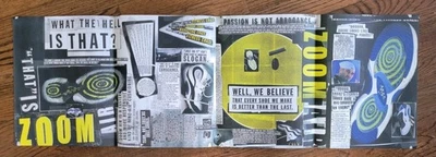 Nike Air Zoom Flight 2010 Promo 2 Sided 8 Page Magazine Insert Print Ad 1996 - Image 1 of 3