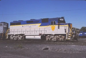 D&H 7401 GP39-2 SAUBER!!  @ ENOLA, PA 1991 35MM SLIDE - Bild 1 von 1