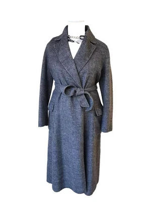 ✨MAX MARA  Cappotto reversibile in LANA vergine  It40,  De36,  Fr38, Gb8, Us10 - Imagen 1 de 4