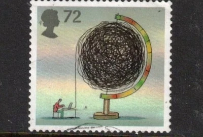 GREAT BRITAIN 2007  WORLD OF INVENTIONS  USED - image 1 of 2