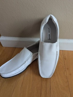 New Steve Madden Men's Louka Shoes White 10.5 size - Image 1 of 4