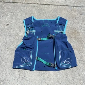 Nathan VaporHowe 4L 2.0 Hydration Pack Laufweste Damen XXS Teal ohne Blase - Bild 1 von 14