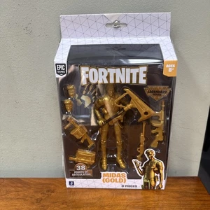 Fortnite Legendary Series Midas Gold Figure New Sealed RARE - Picture 1 of 12