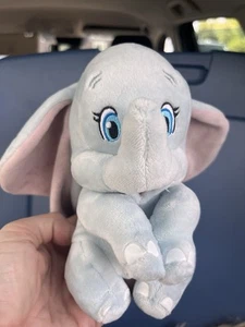 Ty Sparkle Beanie Baby DUMBO Elefante 6" Disney Peluche Imbottito 2022 senza etichetta - Foto 1 di 9