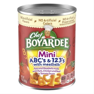 Mini-Bites ABC's & 123er mit Frikadellen, 15 Oz, 1 Stück - Bild 1 von 12