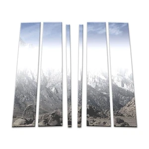 6pc Stainless Steel Pillar Post Covers for 2015-2020 Cadillac Escalade - Picture 1 of 4