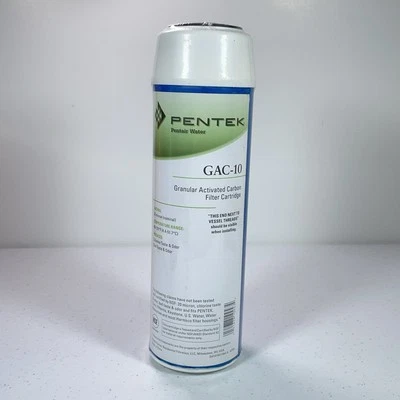 Pentek/Pentair GAC-10 Granular Activated Carbon - Water Filter Cartridge - Image 1 of 4