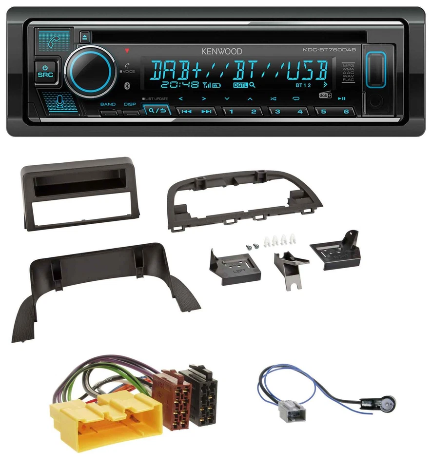 Kenwood MP3 Bluetooth DAB USB CD Autoradio für Mazda 3 (2013-2019) - Bild 1 von 4