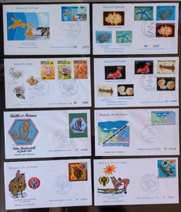 un lot de 16 FDC Wallis et Futuna 1981 /L5 - Picture 1 of 2