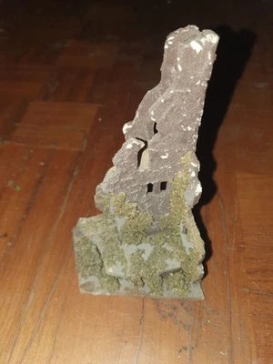 Faller H0 Burgruine Modell – Fertigmodell aus Holz – Spur H0 (1:87) – Gebraucht - Bild 1 von 3