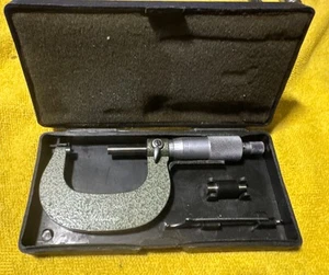 Mitutoyo 103-262 Outside Micrometer 1-2" .0001 Carbide Standard  - Picture 1 of 7