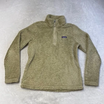 Pullover polar Patagonia media cremallera tostado talla L para mujer usado Foto 1 de 4