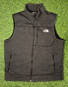 North Face Gordon Lyons Weste Herren XL dunkelgrau Full Zip Fleecepullover - Bild 1 von 4