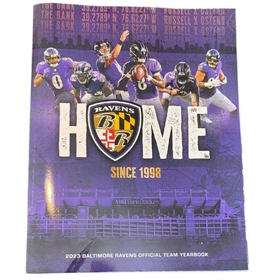 2023 Baltimore Ravens Yearbook - Image 1 of 3