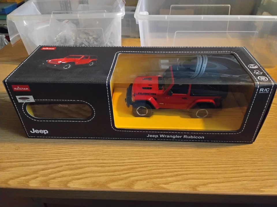 RC , Jeep Wrangler JL , 1:24 , rot ,2,4GHz - Bild 1 von 1