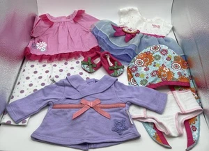 LOT Bitty Baby Twins American Girl Doll Pleasant Co Clothes, Shoes, Accessories - Picture 1 of 13