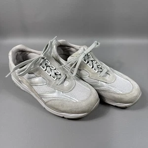 SAS Tour Mesh Lace Up Sneakers Womens 7.5W Dust Gray Suede Orthopedic Shoes - Picture 1 of 23