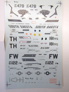 SuperScale Decal Sheet 1:48 Scale F-16C Falcons # 48-447 - Picture 1 of 5