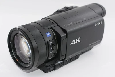 Sony FDR-AX100 4K Handycam Camcorder Black AB Grade Tested w/ Battery & Charger - Image 1 of 4