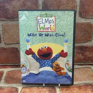 Elmo’s World Wake Up With Elmo DVD Used Kids Children Sesame Street  - Imagen 1 de 4