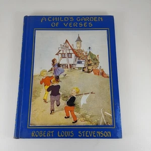 A Child's Garden of Verses Robert Louis Stevenson 1929 Platt And Munk Illus HC - Picture 1 of 13