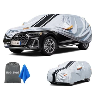 For Audi Q5 2009-2025 Waterproof All Weather SUV Car Cover Full Exterior Protect Foto 1 de 4