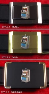 SLOT MACHINE - CUSTOM BELT BUCKLE - Picture 1 of 1
